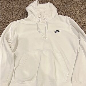 Nike Men's Classic White Hoodie